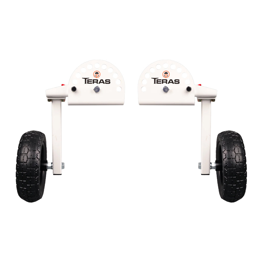 Teras | Landing Gear 36 In. Universal Trowel Wheel Kit | 10 In. Flat-Free Tires | TMC02