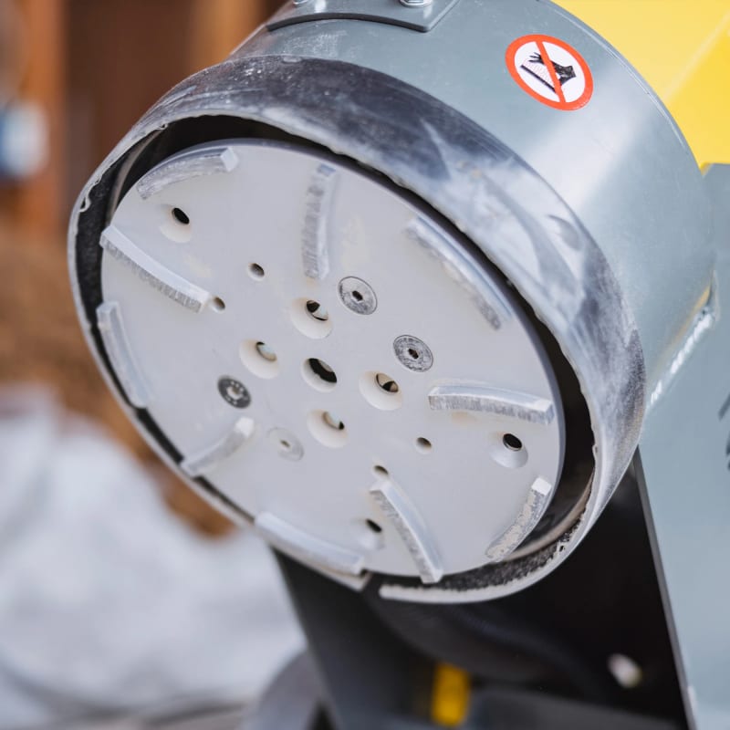 10" Grinding Wheel Diamond 10 Segments Concrete Floor Grinder Disc Blade for Leveling, Coating Removal, and Surface Prep TGW1010-7