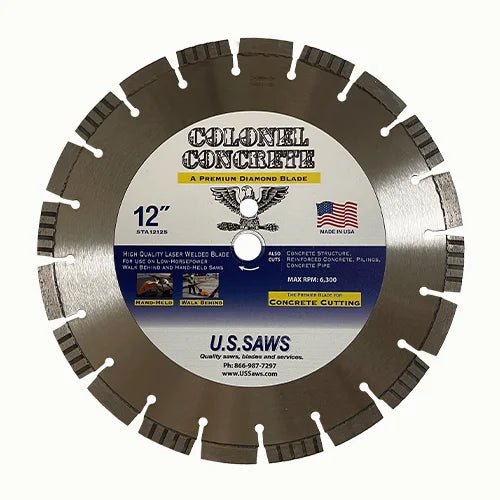 US Saws Colonel Turbo Diamond Blade