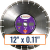 Diamond Saw Blade - Imperial Purple Segmented Dry Walk Behind Blades