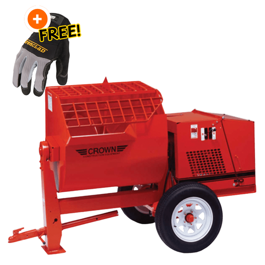 12 Cu Ft Mortar/Plaster Mixer Baldor Electric Motor | Hydraulic Drive/Dump | Highway Towable