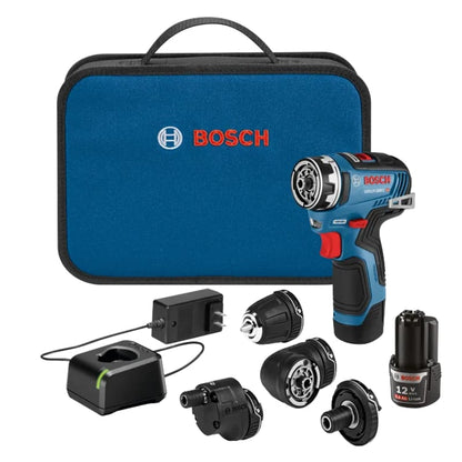 12V Max Drill/Driver with 5-In-1 Flexiclick® System with (2) 2.0 Ah Batteries