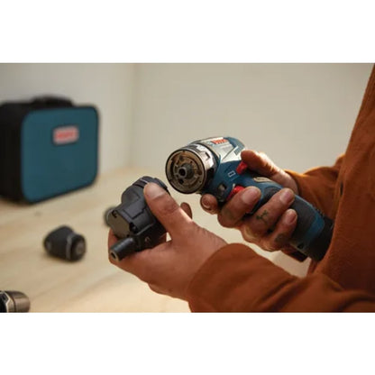 12V Max Drill/Driver with 5-In-1 Flexiclick® System with (2) 2.0 Ah Batteries