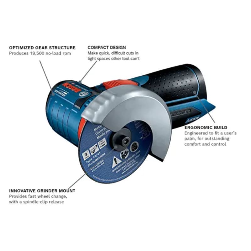 12V Max Brushless 3 In. Angle Grinder (Bare Tool)