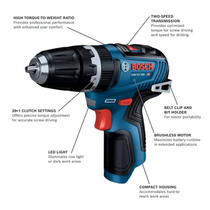12V Max Brushless 3/8 In. Hammer Drill/Driver (Bare Tool)