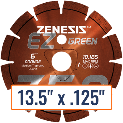 Diamond Vantage 13.5" x .125" Green Concrete Diamond Saw Blade