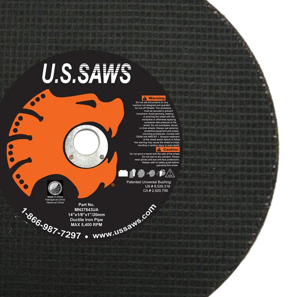 14″ Abrasive Blade For Ductile Iron - View 2
