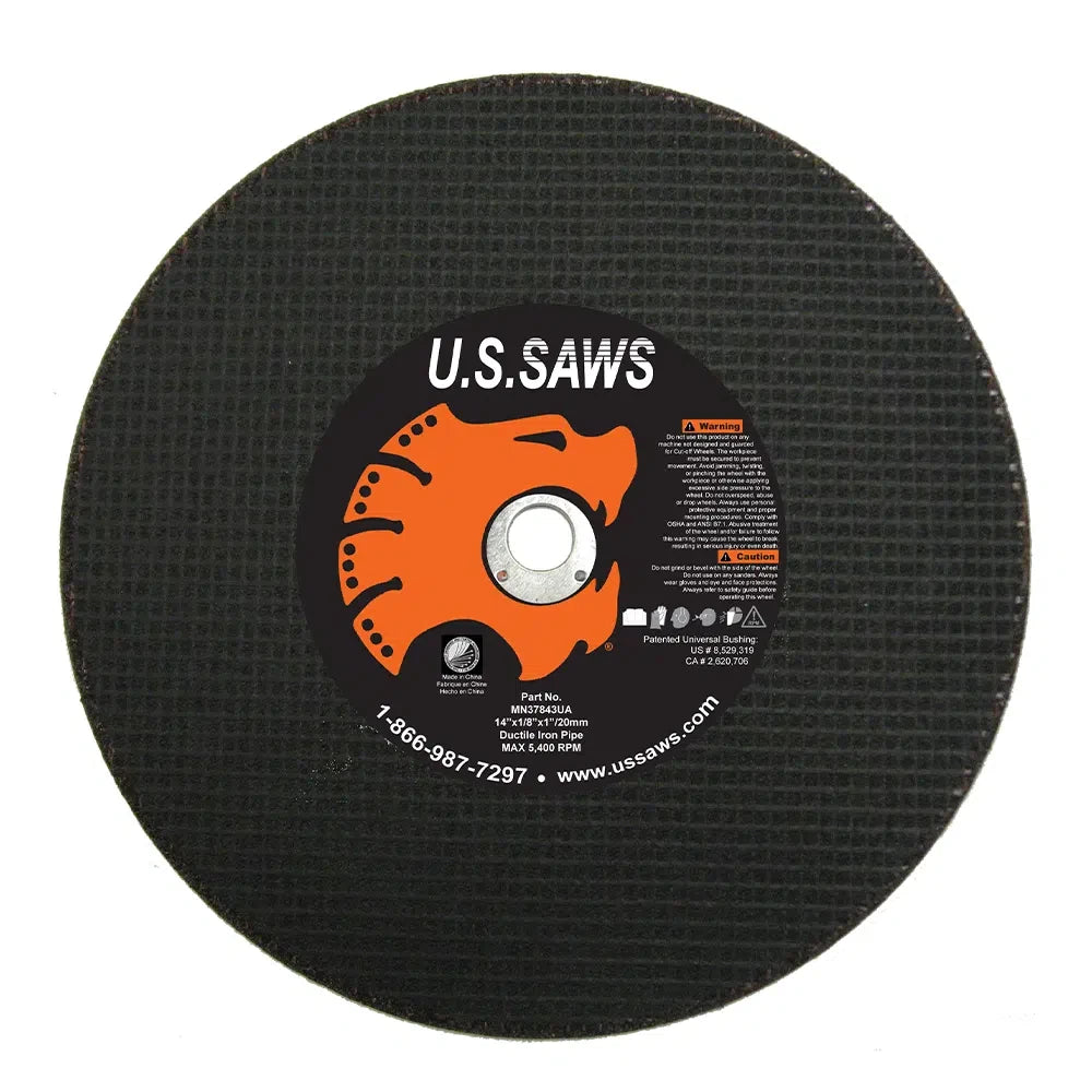 14″ Abrasive Blade For Ductile Iron
