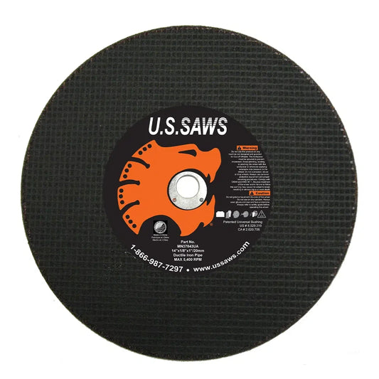 14″ Abrasive Blade For Ductile Iron