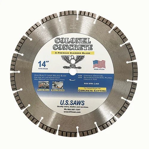 Colonel Concrete Blade | Premier Turbo Diamond Blade For Concrete