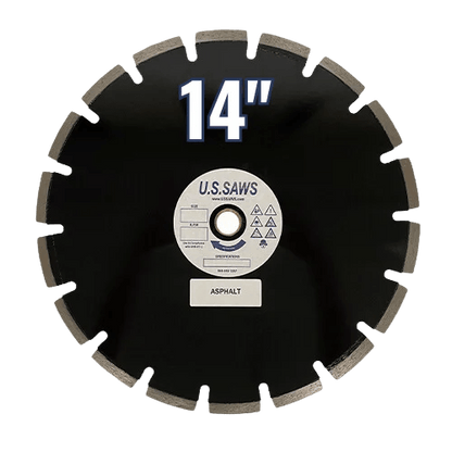 Asphalt Cutting Diamond Blade W/ Kicker Segment, Excellent Value