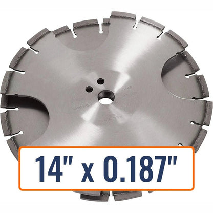 Diamond Products 14" x 0.187" Joint Cleaning Diamond Saw Blade with 1" Arbor Size