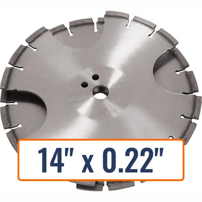 Diamond Products 14" x 0.22" Joint Cleaning Diamond Saw Blade with 1" Arbor Size