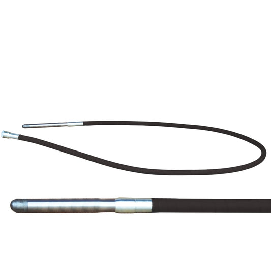 16 ft Concrete Vibrator Flexible Shaft Hose and Head