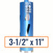 Diamond Products 3-1/2" Dry Hole Saw Core Drill Bit with 5/8"-11 Hub Size
