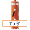 Diamond Products 1" x 9" dry hole saw core drill bit with 5/8"-11 hub size