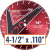 Diamond Tipped Blade - X200-AC* - All Cut - Fire/Rescue