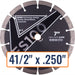 Diamond Vantage 4-1/2" x .250" Tuck Point Diamond Saw Blade with 7/8" and 5/8" Arbor Size