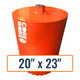 Diamond Products 20" x 23" Large Diameter Core Drill Bit with 1-1/4"-7 Hub Size