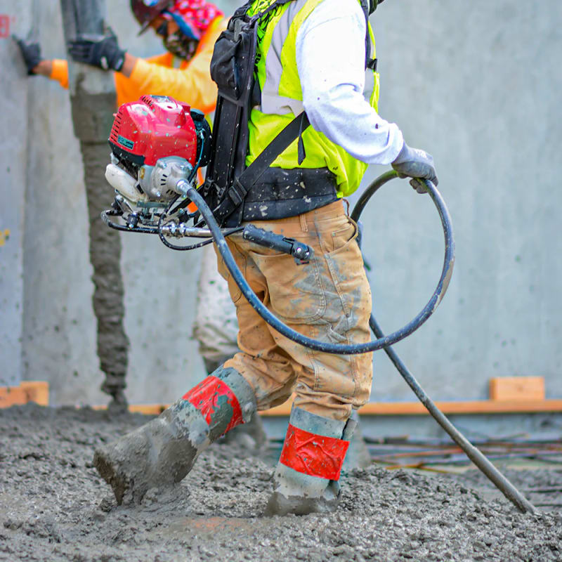 21 ft Concrete Vibrator Flexible Shaft Hose For Concrete Backpack Vibrator