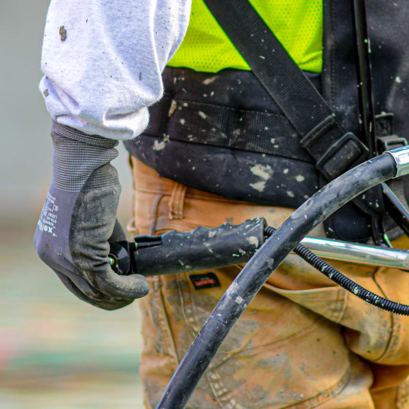 2HP Honda Concrete Vibrator with Flex Shaft Cable Whip Backpack