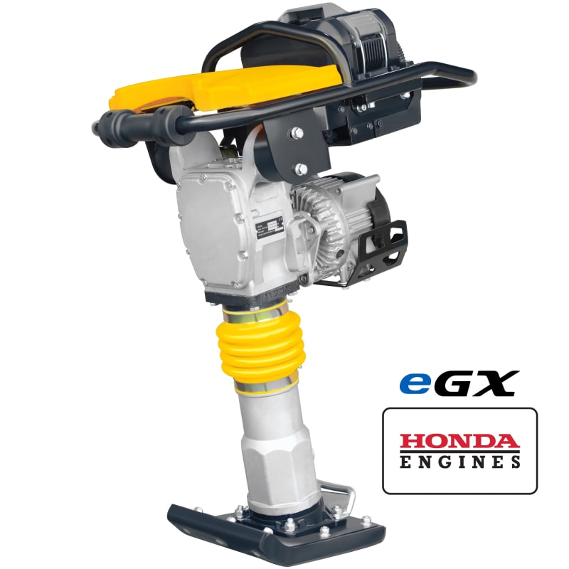 2.4 HP Battery Powered Vibratory Rammer Tamper Compactor with Honda GXE2.0S Motor eJX60H