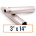 Diamond Vantage 3" x 14" Wet Turbo Core Drill Bit with 1-1/4"-7 Hub Size
