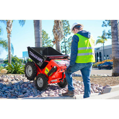 30" Concrete Power Buggy Electric Battery Mini Dumper 660-lb. Bucket Capacity TBUGGY300e-10