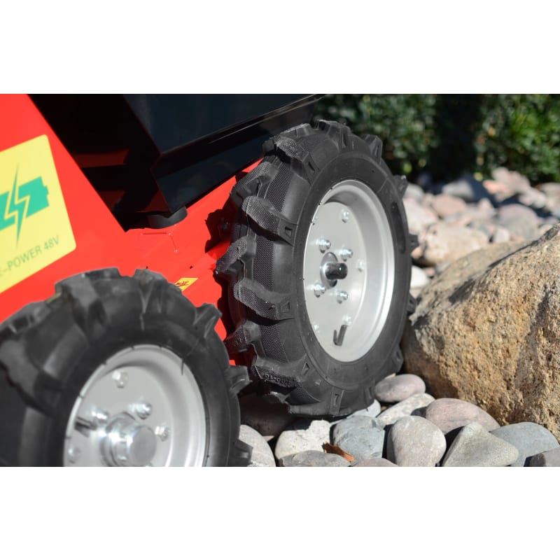 30" Concrete Power Buggy Electric Battery Mini Dumper 660-lb. Bucket Capacity TBUGGY300e-11