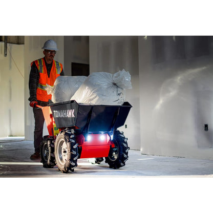 30" Concrete Power Buggy Electric Battery Mini Dumper 660-lb. Bucket Capacity TBUGGY300e-12