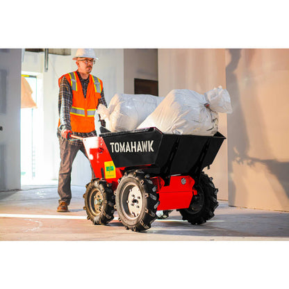 30" Concrete Power Buggy Electric Battery Mini Dumper 660-lb. Bucket Capacity TBUGGY300e-14