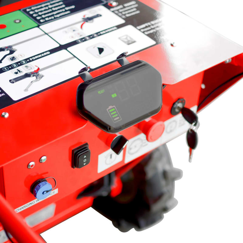 30" Concrete Power Buggy Electric Battery Mini Dumper 660-lb. Bucket Capacity TBUGGY300e-8