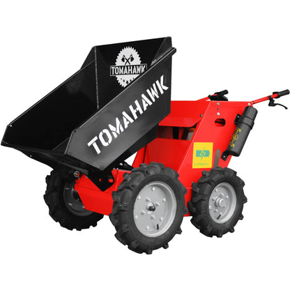30" Concrete Power Buggy Electric Battery Mini Dumper 660-lb. Bucket Capacity TBUGGY300e