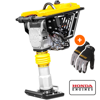 3 HP Honda Vibratory Rammer Tamper with Honda GX100 Engine 3350 lbs/ft