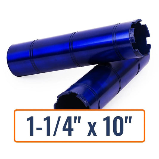 Diamond Vantage 1-1/4" x 10" Precast Concrete Core Drill Bit with 5/8"-11 Hub Size