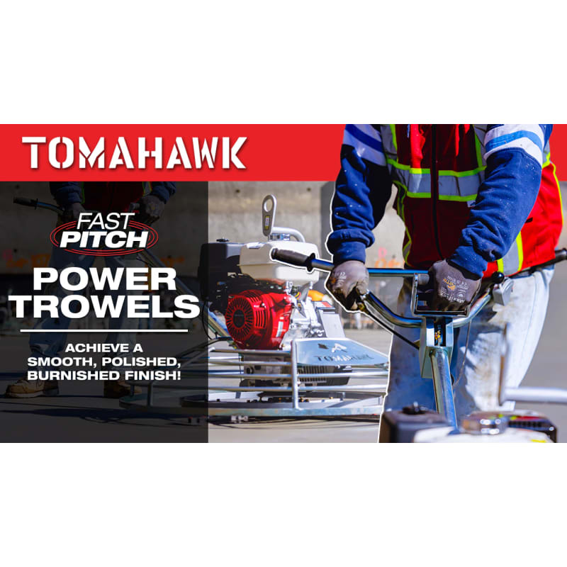 46" Honda Concrete Fast Pitch Power Trowel with 13HP Honda GX390 Finishing Blades Finishing Tool TPT46FXH-390-3