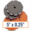 Crack Chaser Blade - Heavy Duty Orange Random Crack Saw Diamond Blades
