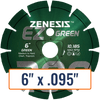 Concrete Diamond Blades - Z200 GREEN - Green Concrete