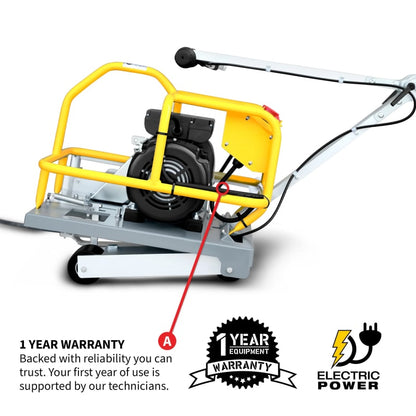 6" Electric Early Entry Green Concrete Saw with 110V Motor