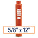 Diamond Products 5/8" x 12" Wet Segmented Core Drill Bit for General Purpose with Open End Hub