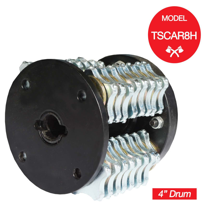 8" Gas Concrete Scarifier Planer Grinder with 5.5 HP Honda Engine & Drum