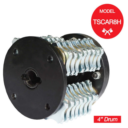 8" Gas Concrete Scarifier Planer Grinder with 5.5 HP Honda Engine & Drum