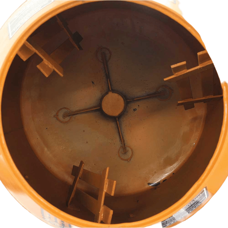 Brave Honda GX270 9 cu ft cement mixer for professional concrete construction workers seeking efficiency and durability.