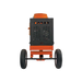 Brave 9 cu ft Cement Mixer - Honda GX270: Durable, high-performance mixer for concrete construction workers.