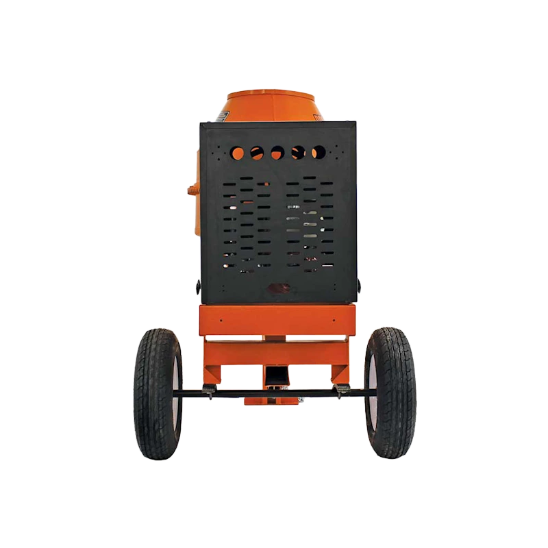 Brave 9 cu ft Cement Mixer - Honda GX270: Durable, high-performance mixer for concrete construction workers.