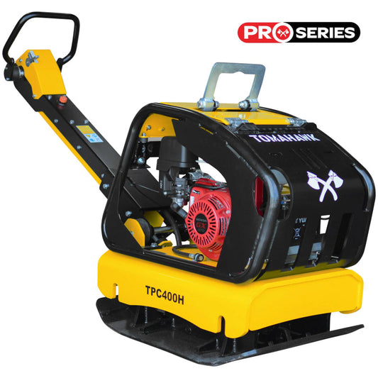 9HP Reverse Plate Compactor Honda GX270 Electric Start 11,690 lbs/ft簡 for Granular Cohesive Soil Compaction TPC400H