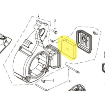 Air Filter for 2000 Watt Inverter Generator TG2000i TG2000i-AF-3