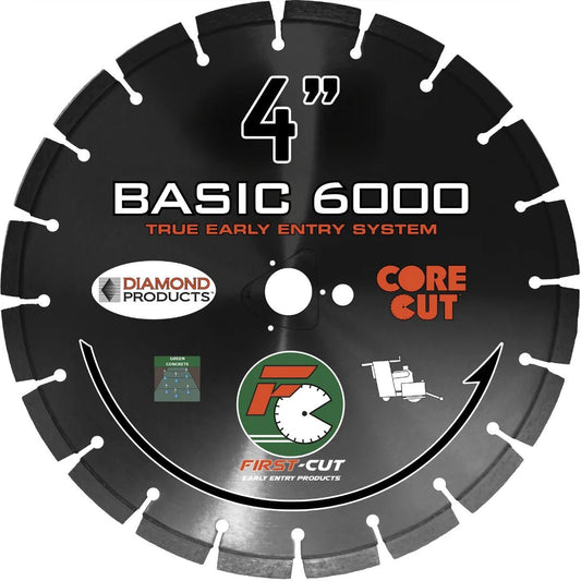 Diamond Blade Basic6000 4-Inch