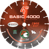 First-Cut, Early Entry Diamond Blade w/ Triangle Knockout - BASIC4000