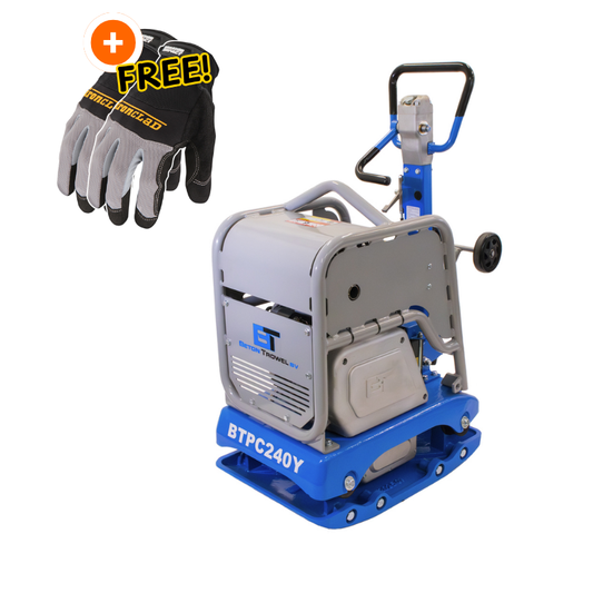 BT Reversible Plate Compactor | 18-in. | Yanmar L70 | 573 lbs. Free Gloves